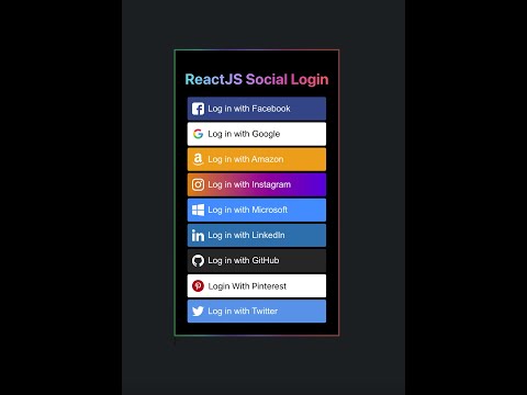 React-social-login | A library social login group lightweight, performant, the most complete on npm