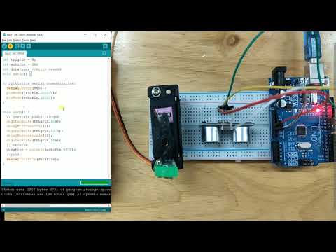 Video: Cách Kết Nối Máy đo Khoảng Cách Siêu âm HC-SR04 Với Arduino