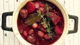Beet bourguignon recipe