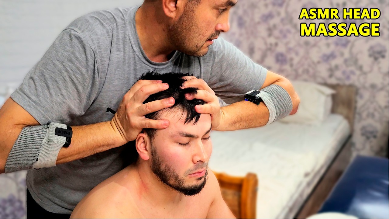 ASMR Intense Head Massage with Ear Cracking | Ultimate Relaxation for ...