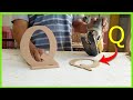 Como fazer letras de mdf  em casa // How to make mdf letters at home