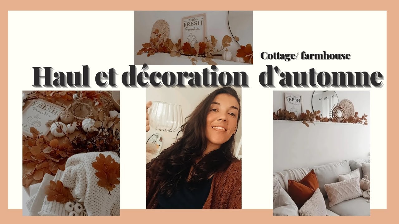 Haul shein home* Décoration d'automne🍁🍂* Inspiration farmhouse & cottage