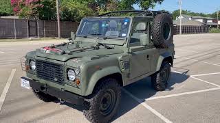 1997 Land Rover Defender 90 Air Droppable WOLF