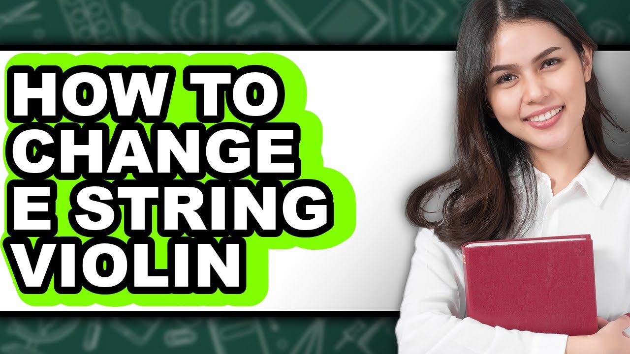 How to Change E String Violin (only Way) - YouTube