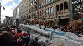 Défilé du père Noël de Montréal 2022