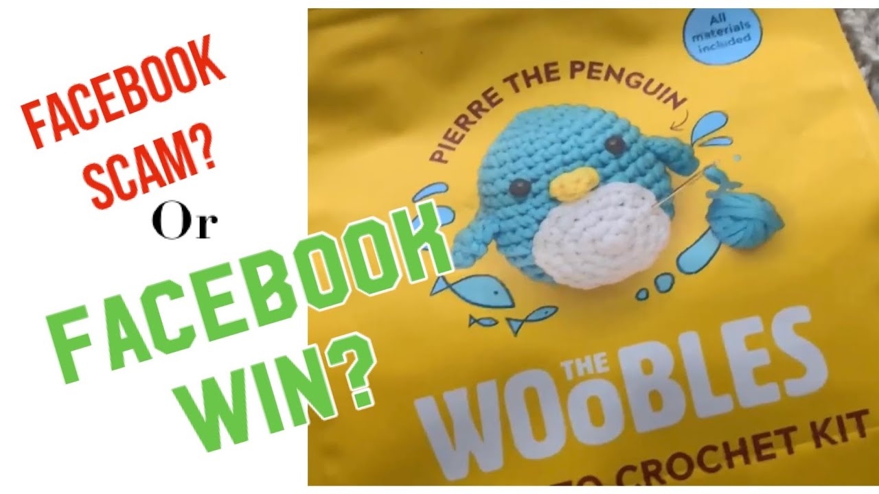 The Woobles Crochet Kit for Beginners with Easy Peasy Yarn for Crocheting  as Seen On Shark Tank - Crochet Kit with Step-by-Step Video Tutorials -  Bjørn The Narwhal : : Home 