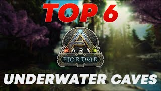 Top 6 NEW Fjordur Underwater Caves - Ark Survival Evolved