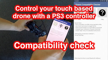 Tutorial pt1: use a ps3 controller to control a touch screen based drone