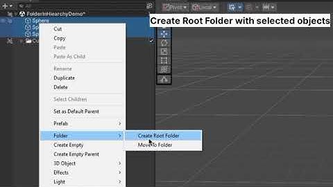 Folder In Hierarchy | Pro for Unity intro