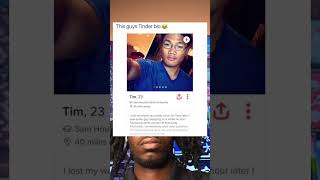 This Guys Tinder Bio