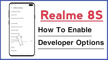 Realme 8S How To Enable Developer Options