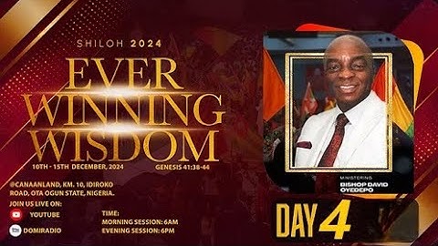 SHILOH 2024//ሴሎ 2017//:| DAY 4 CELEBRATION  NIGHT | EVER WINNING WISDOM | 13 DECEMBER 2024