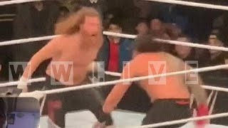 Roman Reigns defeat Sami Zayn in a dark match at WWE Live - WWE RAW & SMACKDOWN