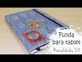 Manualidades DIY: funda para tablet con cartón || La Casita de Gominolas