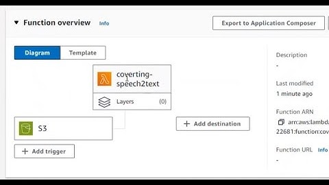 Using AWS #Lambda function pull audio files from S3 bucket using #transcribe to convert to text.