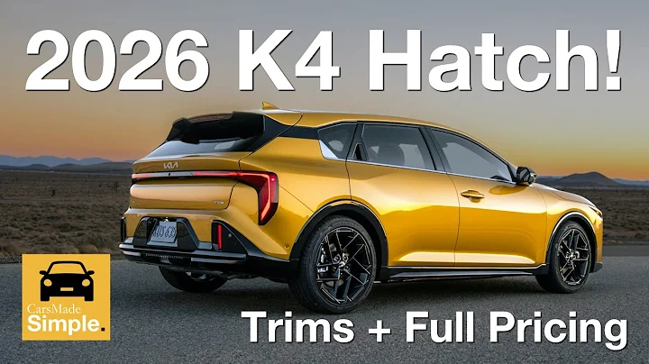 2026 Kia K4 Hatchback Trims and Pricing | Best New Compact Hatch?!