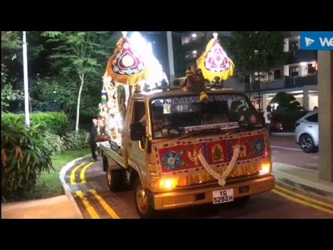 270419   Chithrai Pournami Sri Ruthra Kaliamman Temple Silver Chariot Procession Singapore