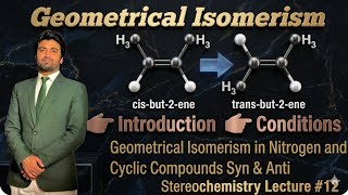 Geometrical Isomerism | Cis Trans Isomerism | G. Isomerism in Cyclic and Other than Carbon Compounds
