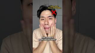 Cara Tepat Pakai Sunscreen