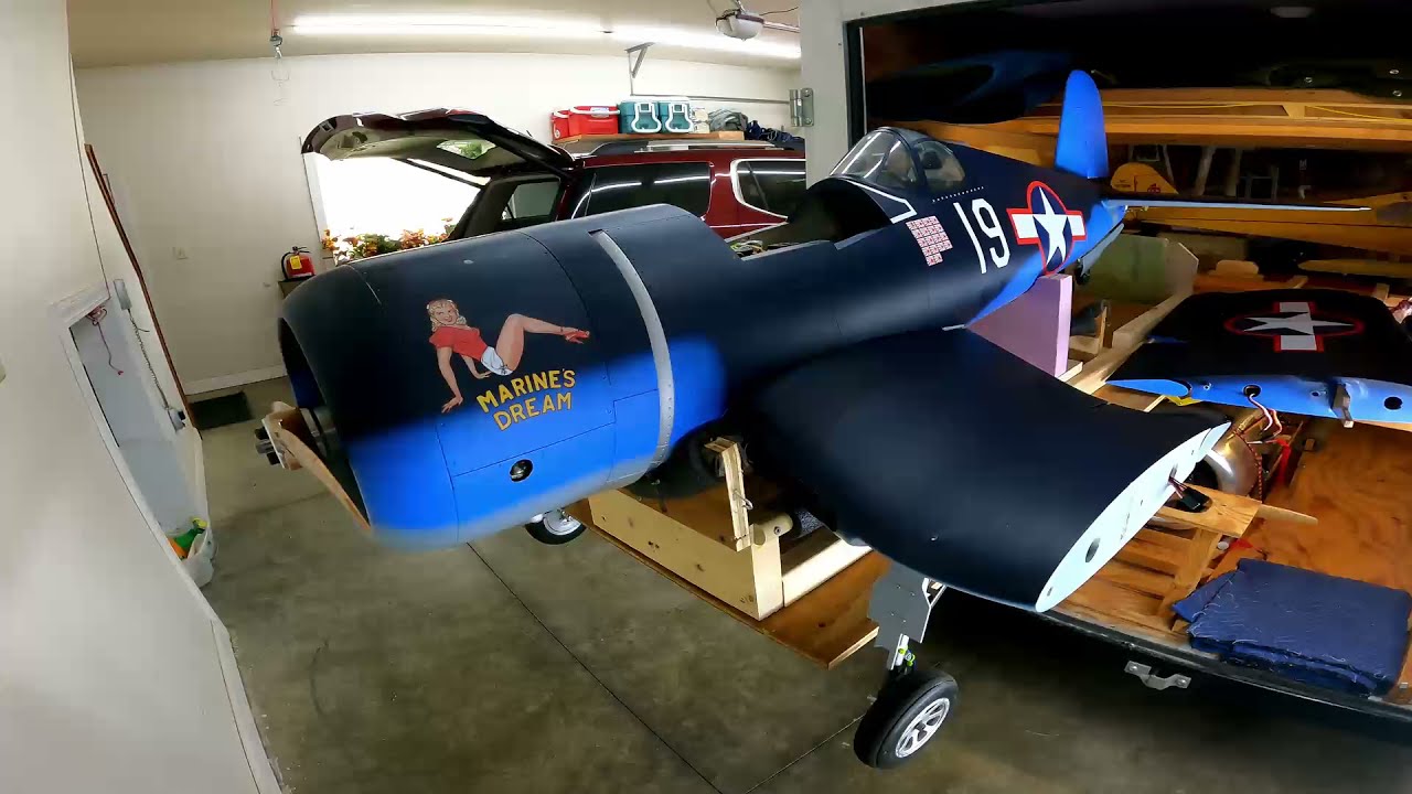 historie uddøde dukke Top RC Model Corsair Modifications, Major Fixes. - YouTube