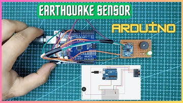 📈 How to make Earthquake Detector ?📉With #arduinoprojects #earthquake #californiaearthquake #arduino