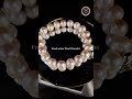 Natural Fresh water Pearl Bracelet and Pink MOP (Sadaf) Rose Flower Model number = 03 #shorts #viral