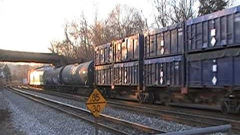 CSX Q-370 EB On The Old Main Line
