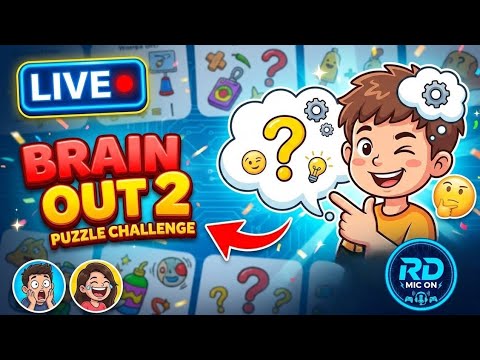 Help me to solve Brain out 2 game puzzle 😑 live