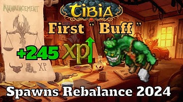 First Patch of Rebalancing Tibia 2024 (Response/Reaction)