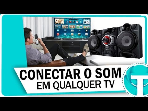 Vídeo: Como Conectar Um Sistema De Alto-falantes A Uma TV