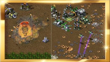 💥 2 Matches in 1 Video The BEST Games in Lucky Tech Map - Online Multiplayer Red Alert 2 Gameplay