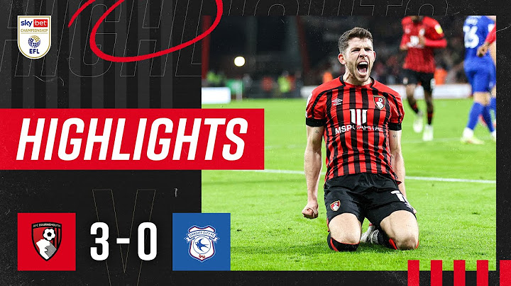 Christie nets first Cherries goal in HUGE win 🔥| AFC Bournemouth 3-0 Cardiff City
