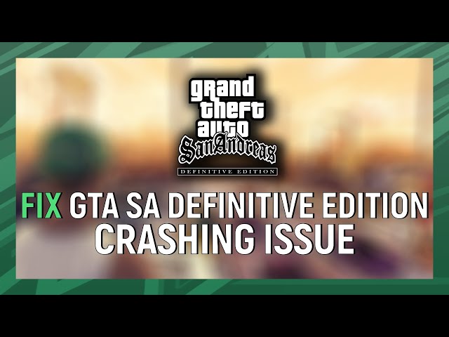 Tutorial] Causas de Crash no GTA