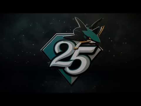 sj sharks 25th anniversary jersey