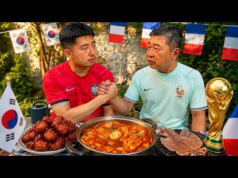 THE GENERAL'S RITUAL, before every soccer match!