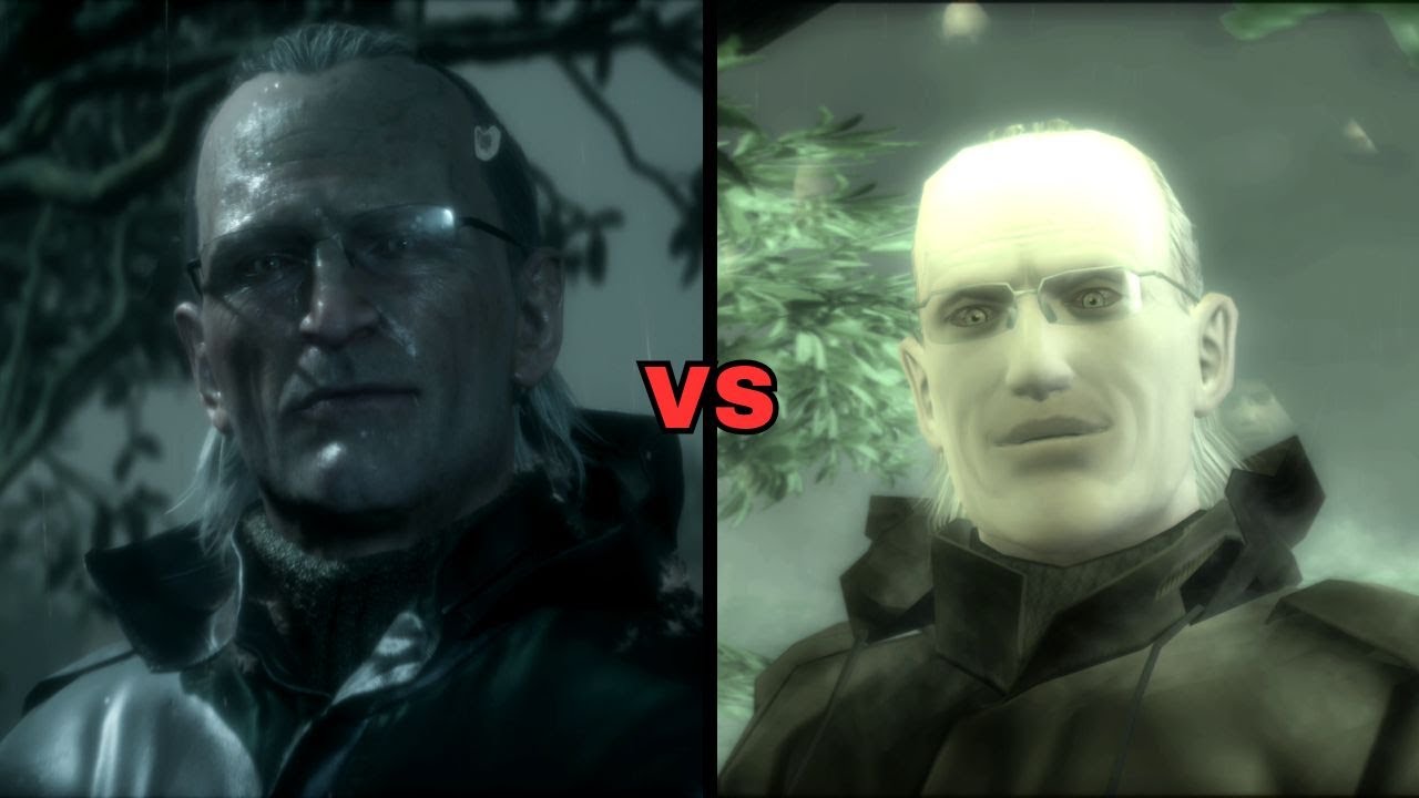MGS Delta vs. MGS3: The Sorrow Boss Fight - YouTube
