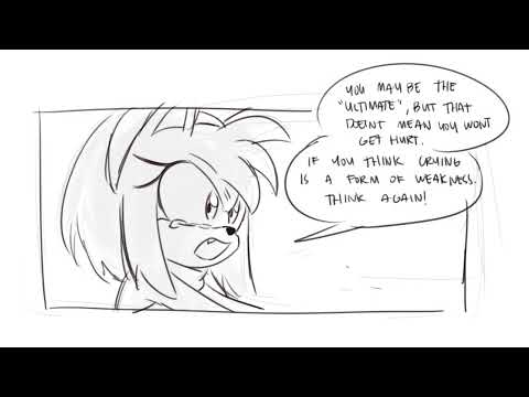 Crying isn't a Weakness [SONIC COMIC DUB]