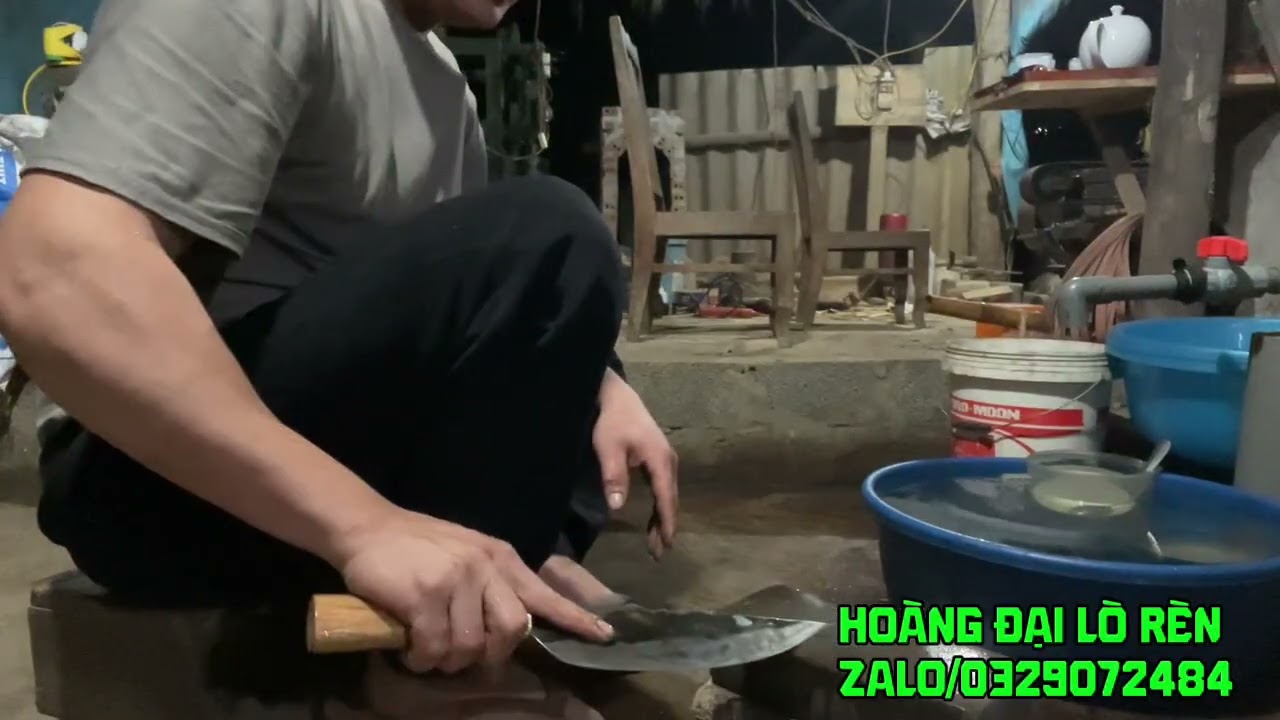 Cách mài dao chuẩn dân tộc và kiểm tra độ sắc bén của con dao 