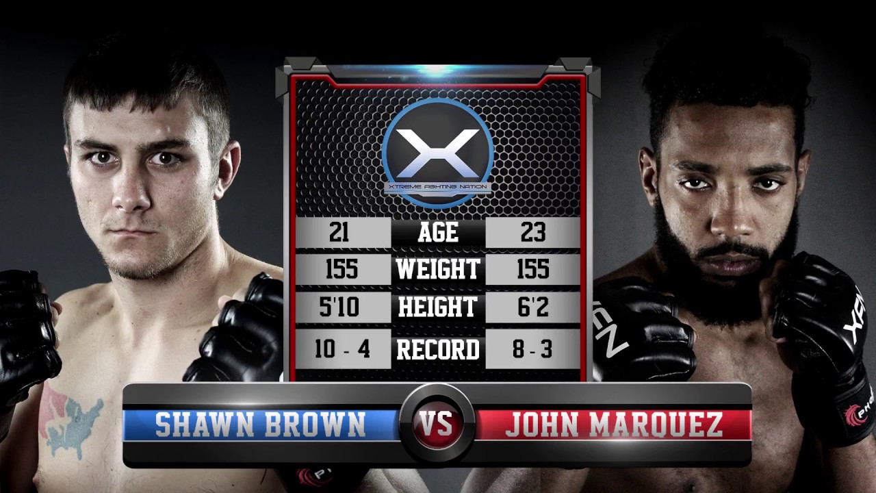 Shawn Brown vs John Marquez XFN 15 YouTube