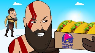 Kratos Loves Taco Bell (God Of War Animation)