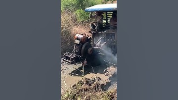 #shortsvideo Xe công nông 1 câu máy 22 chờ chuối đi đường rât lây kưc khỏe  chay khoi đen #côngnông