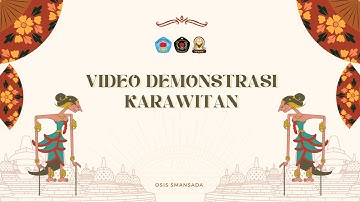 DEMONSTRASI EKSTRAKURIKULER KARAWITAN SMAN 1 DAWARBLANDONG 2022 - KARAWITAN SMANSADA