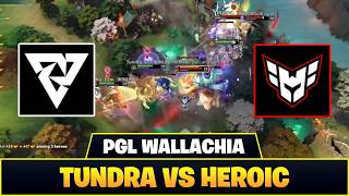 [ID] DEBUT VTUNE BERSAMA TUNDRA VS HEROIC ▌PGL WALLACHIA S8 DOTA 2 HIGHLIGHTS