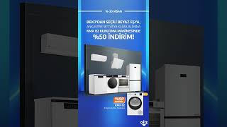 Seçili Beyaz Eşya, Ankastre Set veya Klima alımına KMX 82 Kurutma Makinesinde %50 indirim fırsatı!