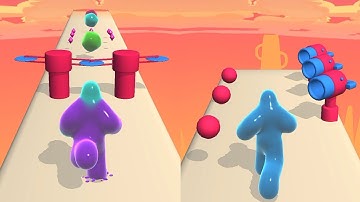 Blob Runner 3D - Gameplay Walkthrough | Level 1-5 #BlobRunner3D