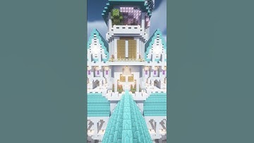 Minecraft : 25 Hours build The Castle [Update Shader] #games  #shorts  #shortvideo