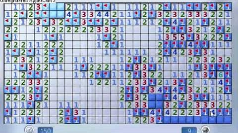 Minesweeper Expert Mode solved in 178 seconds