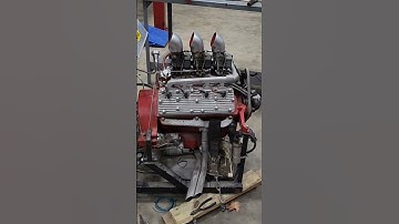 Ford Flathead V8 60 first run in years. Cold start. #flathead #ford #ratrods