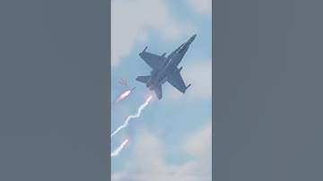 F/A-18 Pilot Executes Perfect Escape From Rapid Missile