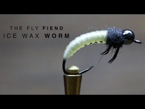 Wax Worm Ice Fly Tying Tutorial